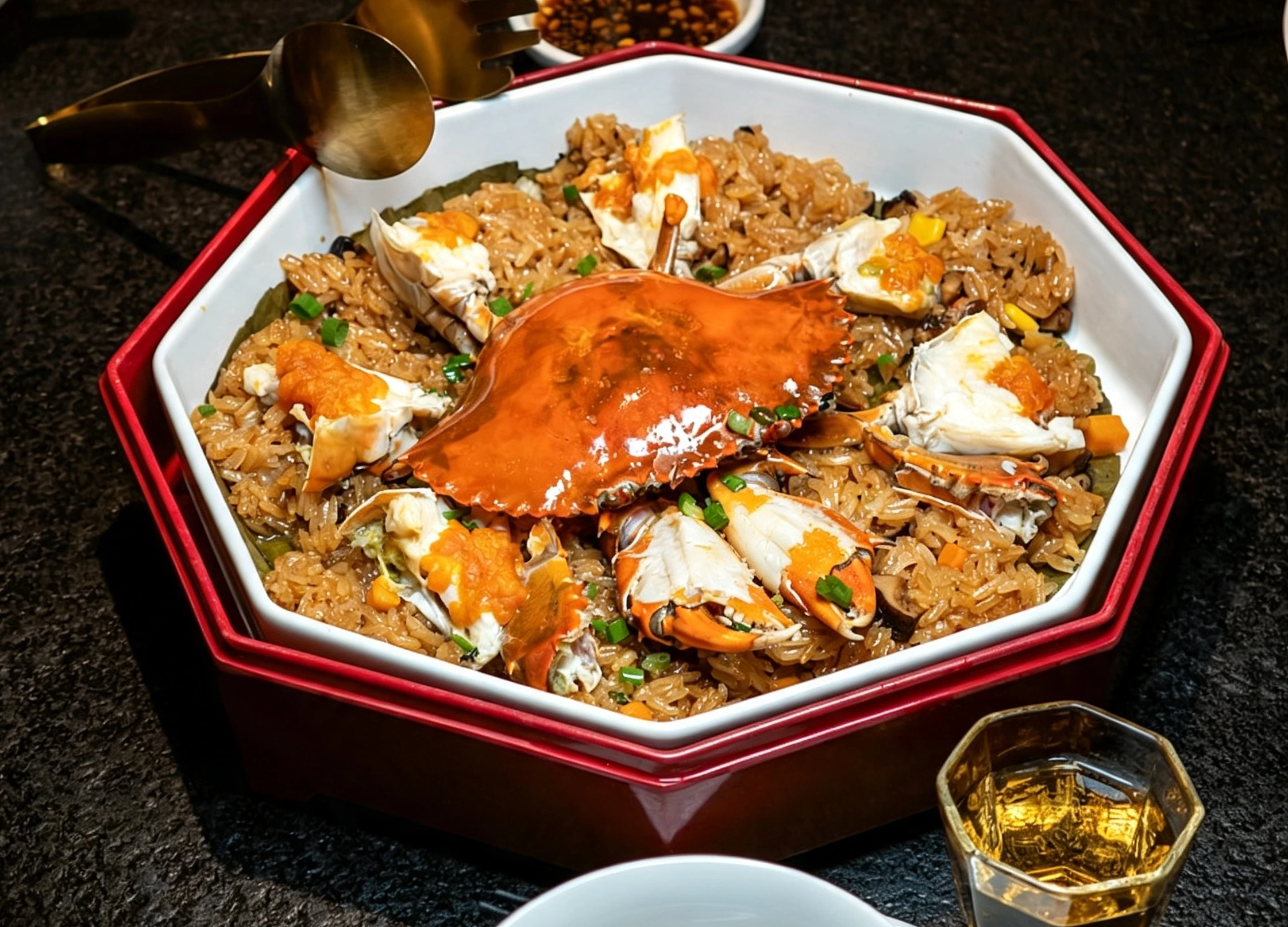 Crab and glutinous rice — a celebratory Minnan dish