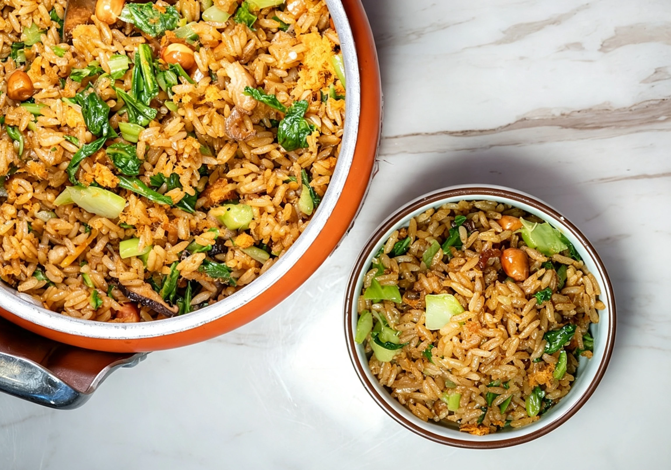 Quanzhou mustard greens rice, a traditional Fujian home dish